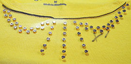 Adding another row of crystals to the top